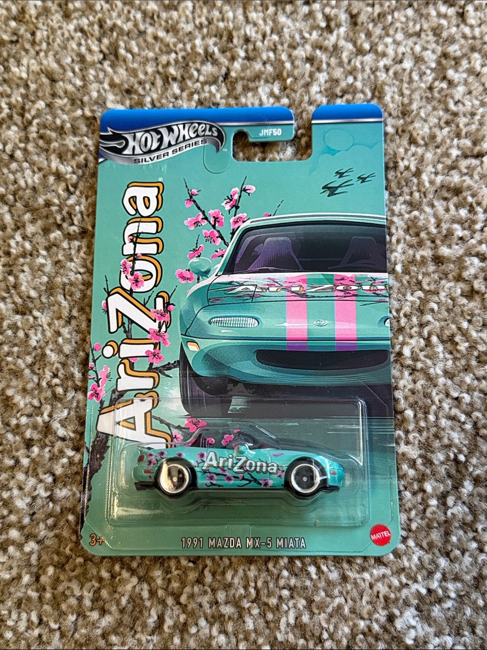 Hot Wheels X Arizona Silver Series 1991 Mazda MX-5 Miata